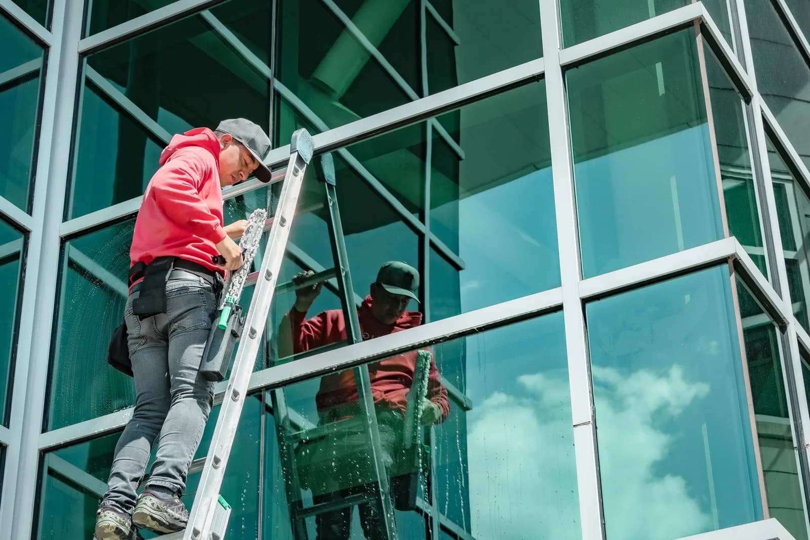 Sonlight crew at a commercial building exterior in Colorado — Loveland, Colorado